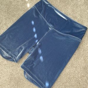 PINK Velour Biker Shorts